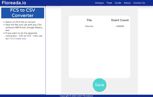 Floreada.io FCS Convert Tool